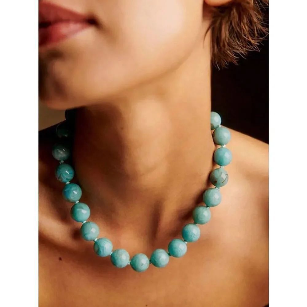 Boho beaded necklace S1402
